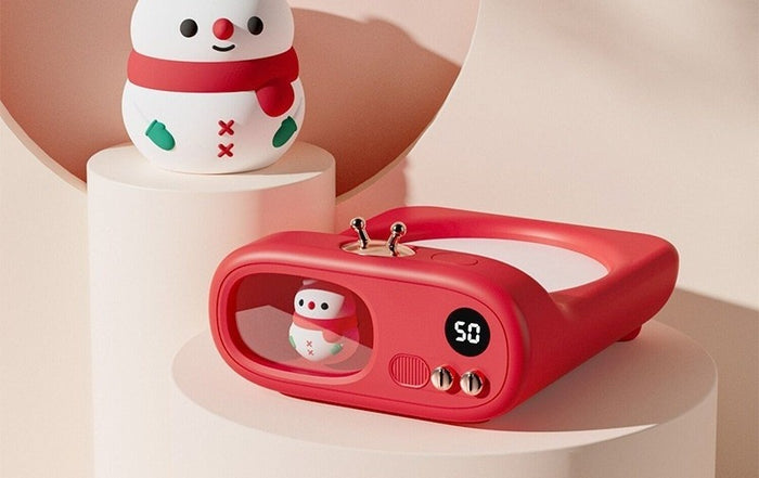 Snugleigh TV-Shaped Mug Warmer with Character and Night Light