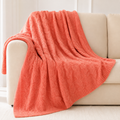 Snugleigh™ Cable Knit Throw Blanket, Lightweight Warmth Without Bulk