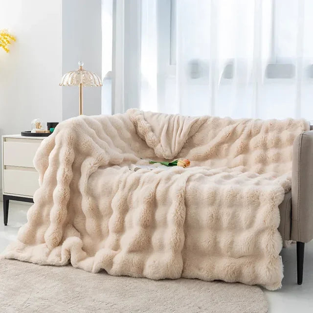 Colin Plush Blanket - Winter Luxe and Super Soft