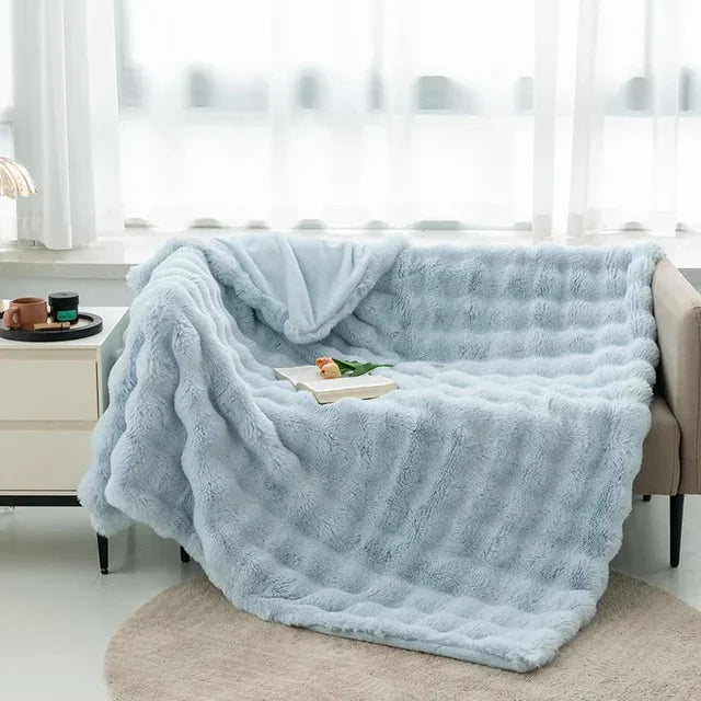 Colin Plush Blanket - Winter Luxe and Super Soft