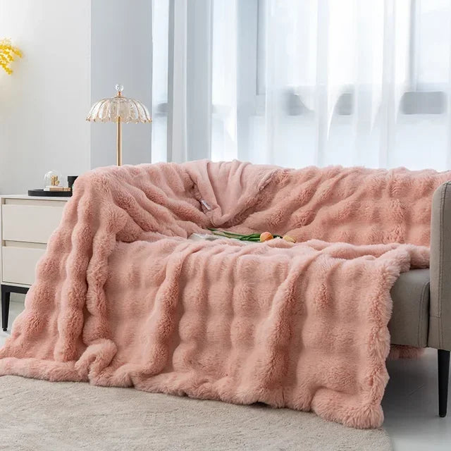 Colin Plush Blanket - Winter Luxe and Super Soft