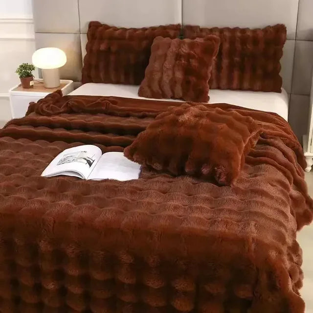 Colin Plush Blanket - Winter Luxe and Super Soft