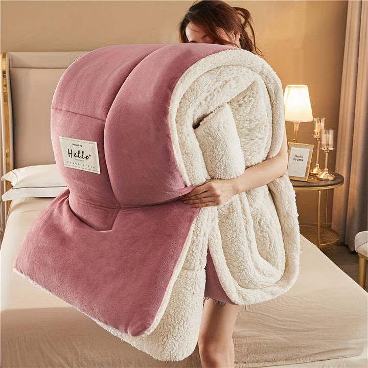 Cosy Comfort Blanket - Three-Layer, Reversible, Thermal Insulated Warmth