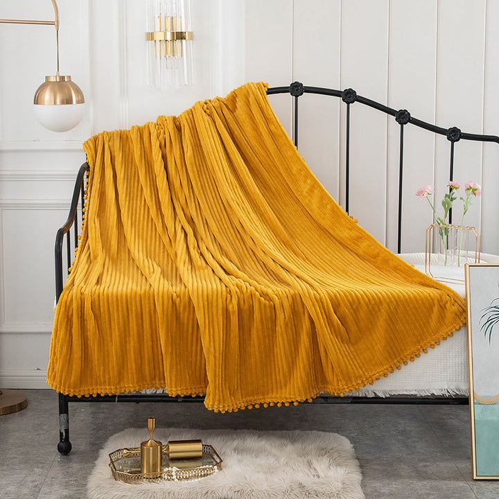 Women high-quality plush throw