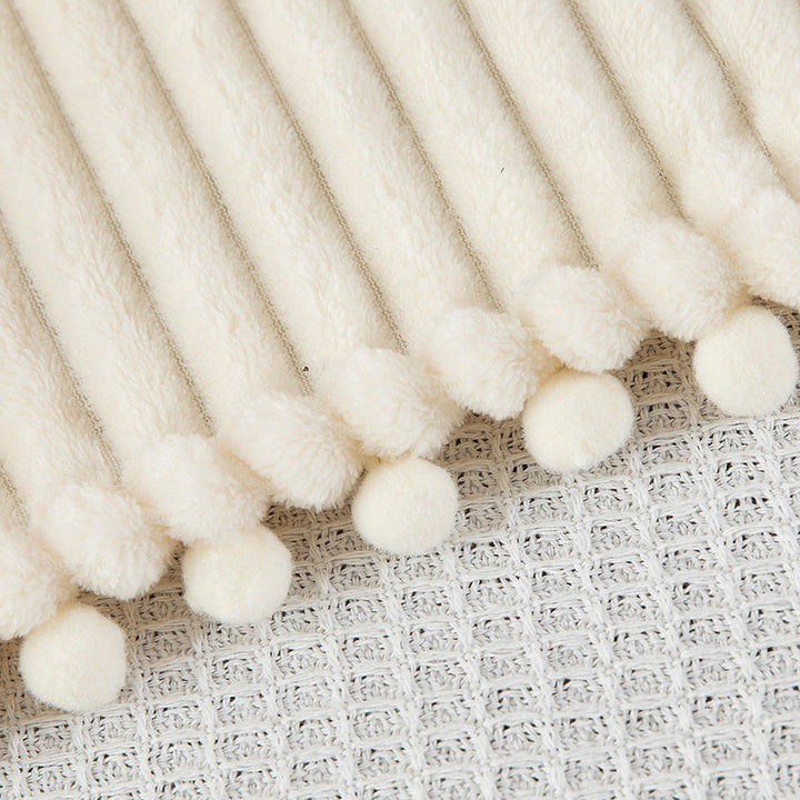 Women high-quality plush throw