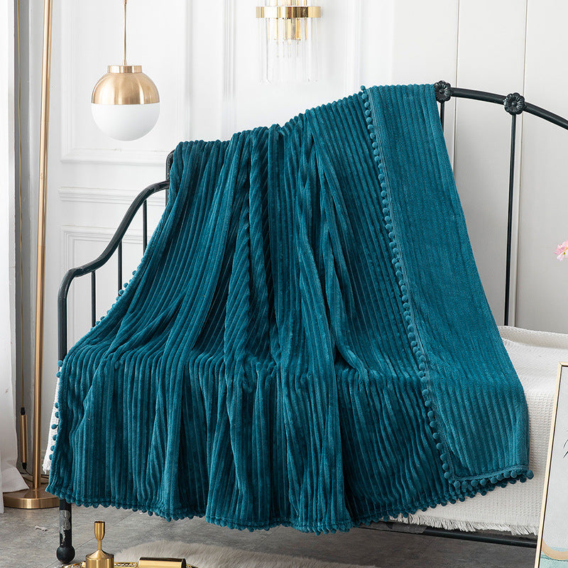 Women high-quality plush throw