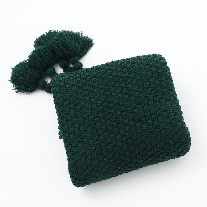 Cosy Woven Throw Blanket