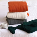 Snugleigh™ Plush Woven Throw Blanket with Elegant Woven Pattern