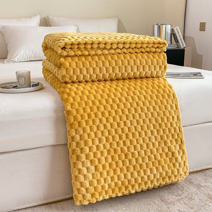 Luxurious Textured Throw Blanket