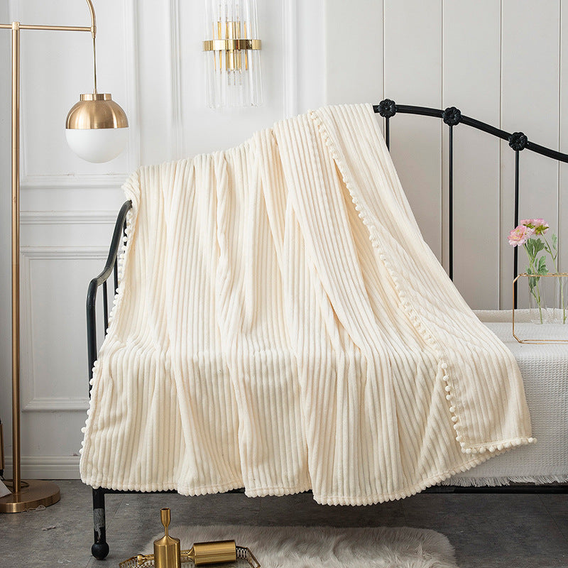 Women high-quality plush throw