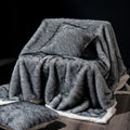Snugleigh™ Luxurious Faux Fur Throw Blanket, Plush and Elegant
