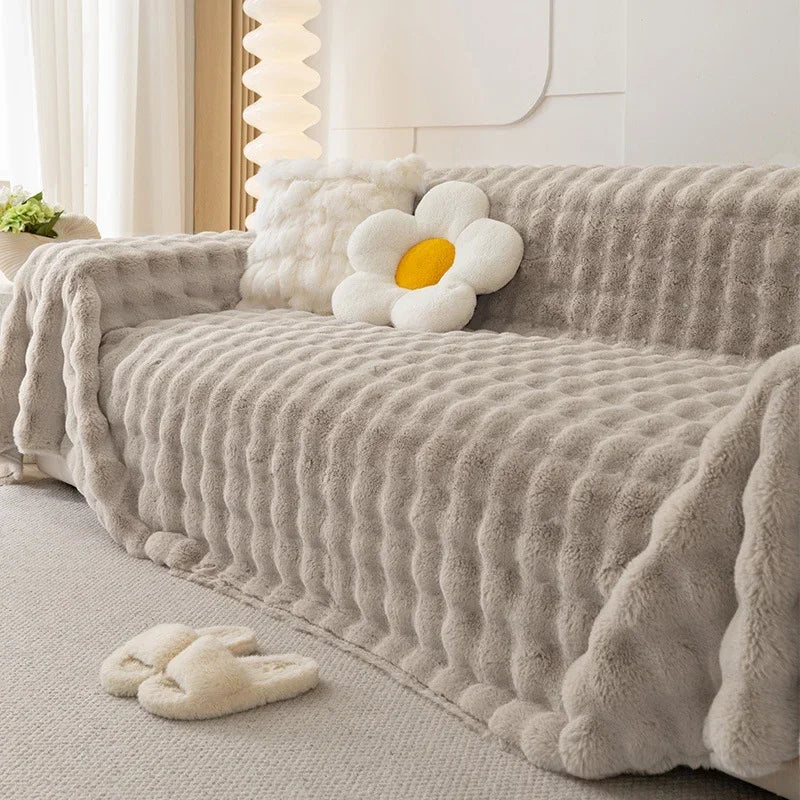 Plush Throw for a Cosy Interior