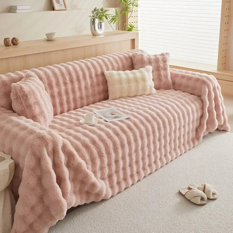 Plush Throw for a Cosy Interior
