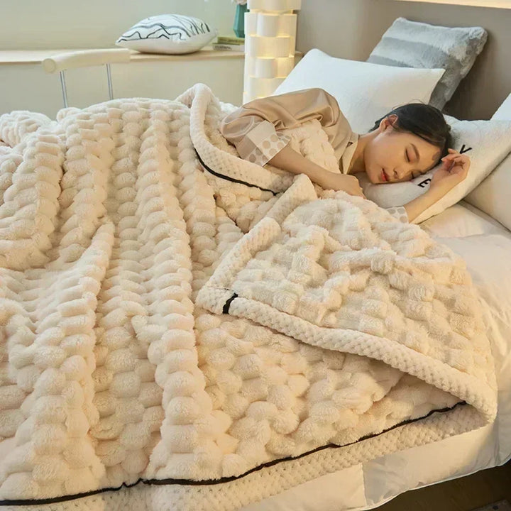 Soft Flannel Autumn Blanket