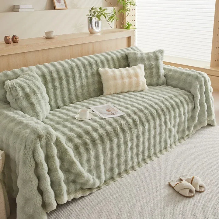 Plush Throw for a Cosy Interior