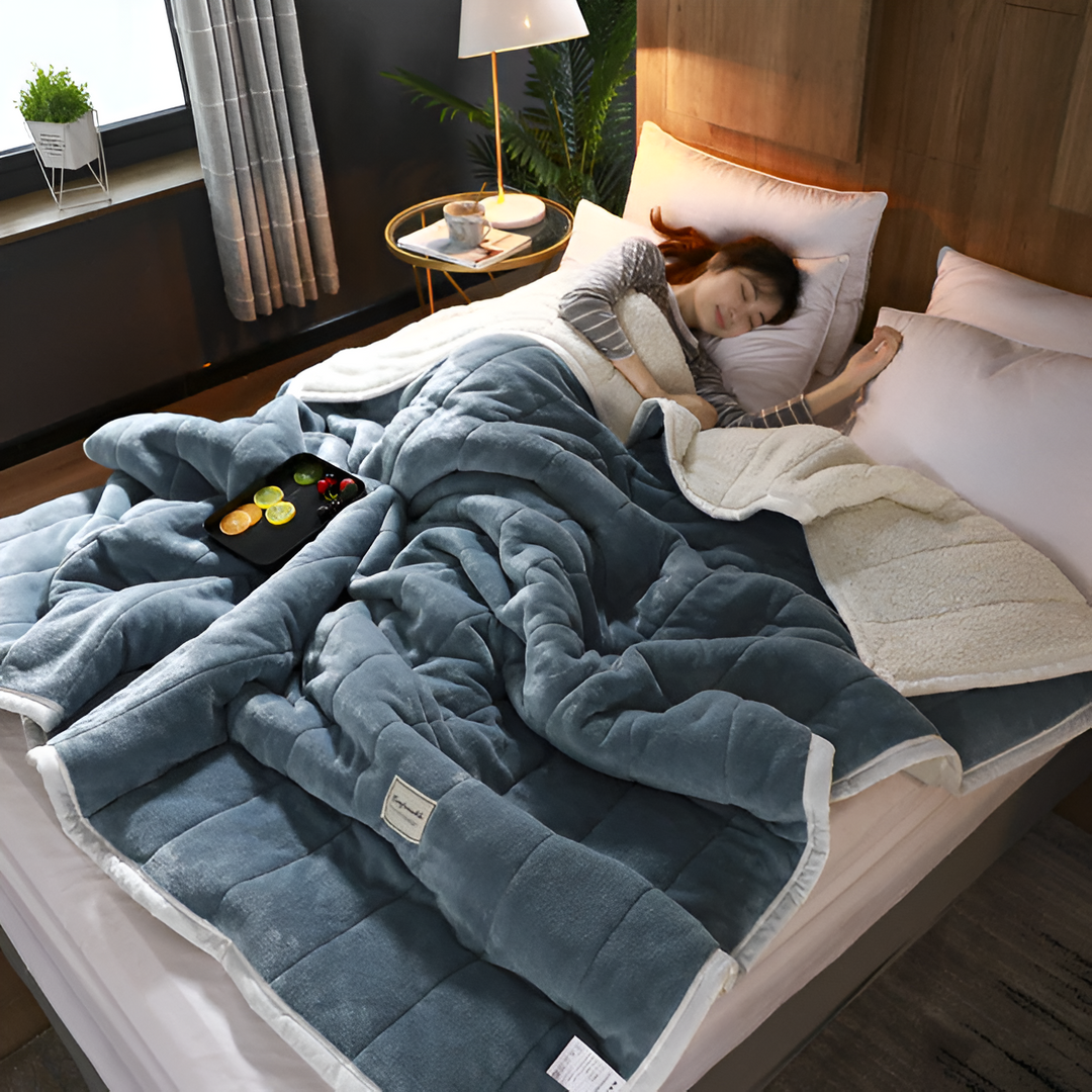 Luxury Fleece Blanket Super Soft Warm and Cosy High Quality Materials