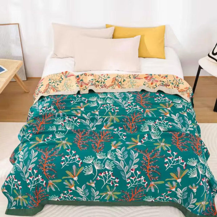 Snugleigh™ Four-Layer Gauze Blanket – Light, Fluffy and Cosy