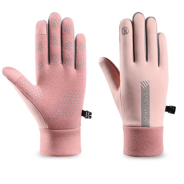 Snugleigh Water Repellent Touchscreen Gloves, Fleece Lined