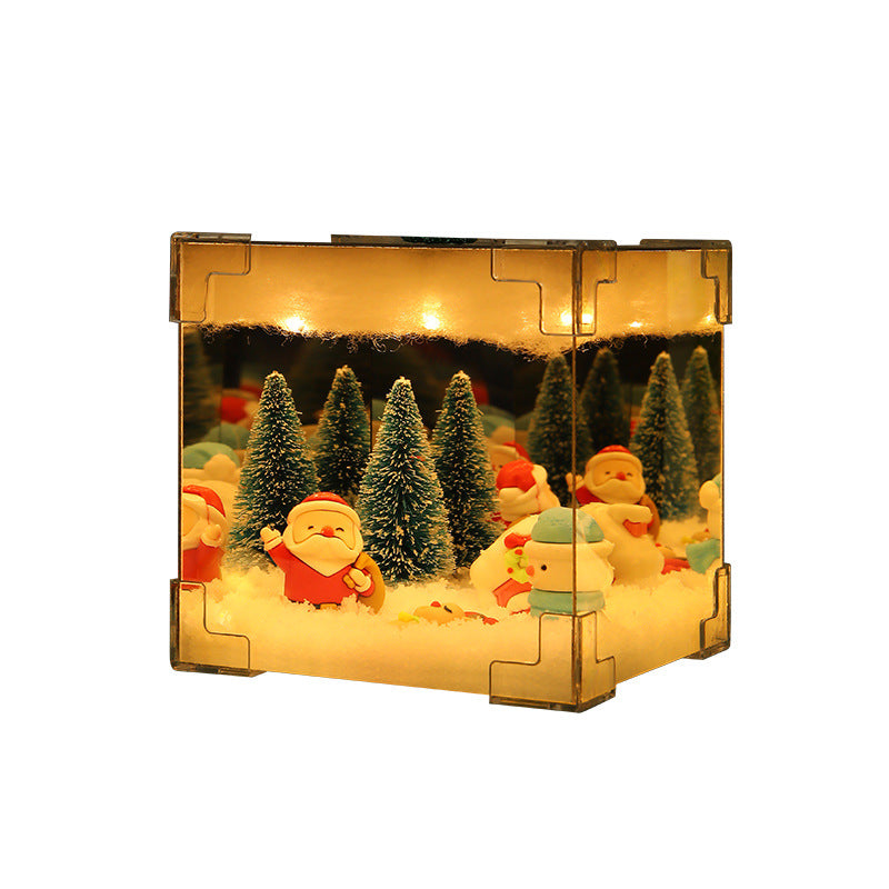 DIY Christmas Night Light – 3D LED Cube Lamp Kit