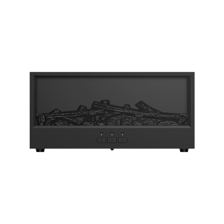 Simulated 3D Fireplace Flame Aroma Diffuser With Remote Control