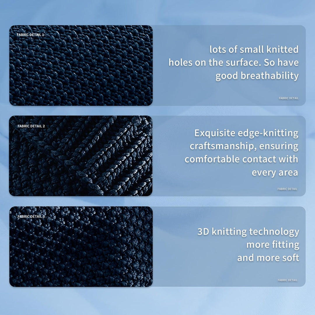 Cosy Comfort Knitted Weighted Blanket - Breathable Cooling Microfibre