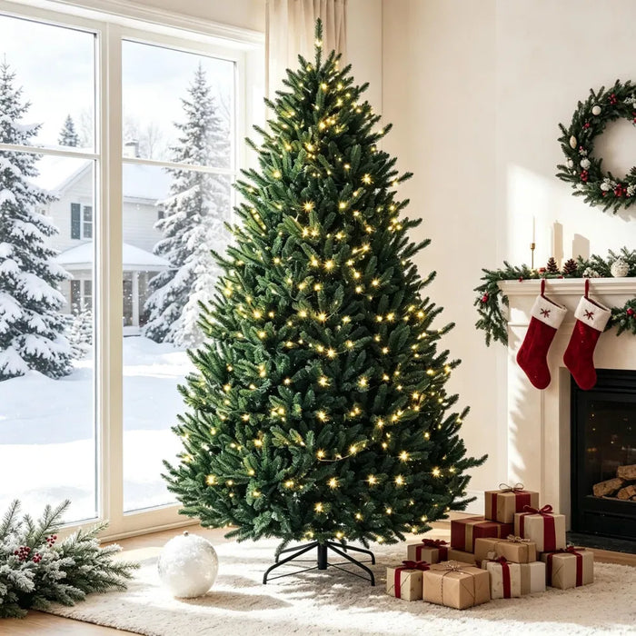 Snugleigh Pre-Lit Christmas Tree with 480 Dual-Colour LEDs