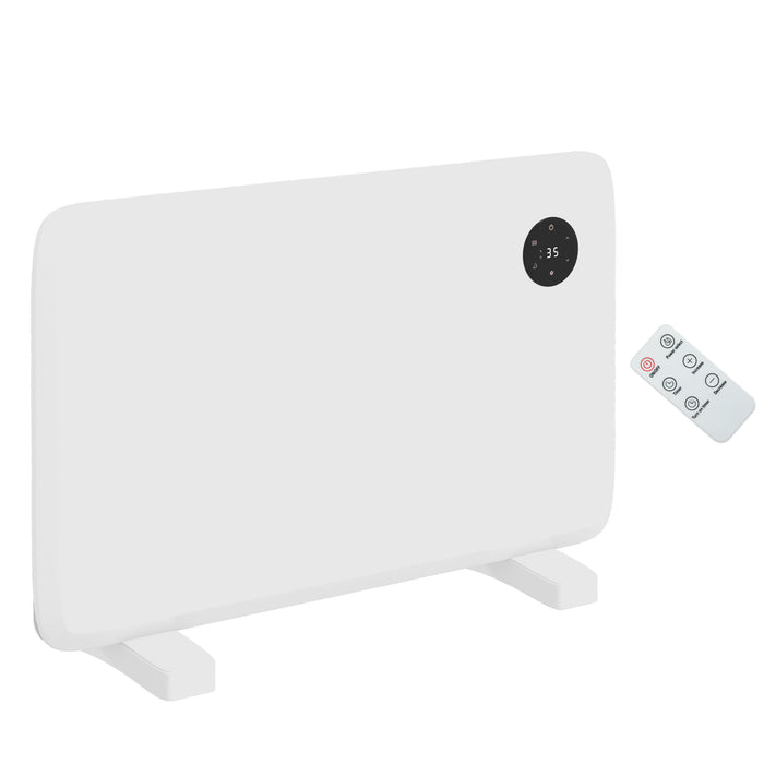 Snugleigh White Panel Heater 1200W, Wall or Freestanding