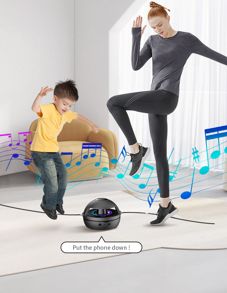 Automatic skipping rope machine with rope