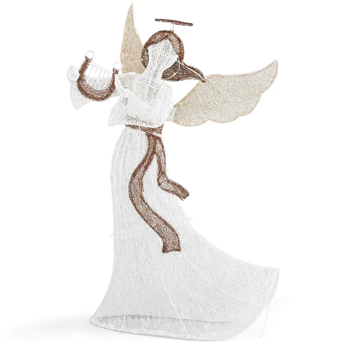 Snugleigh Christmas Angel with Moving Wings and 102 Warm LEDs