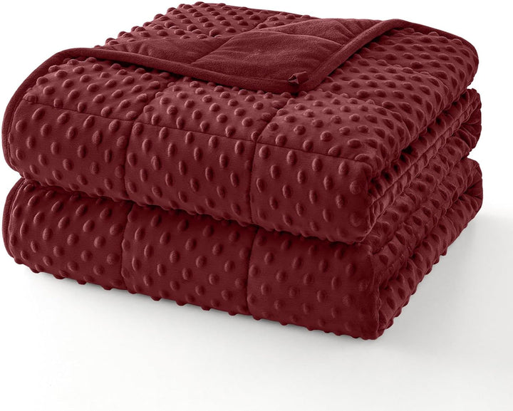 Cosy Comfort Dots Weighted Blanket - Cooling Microfibre Comfort Layer