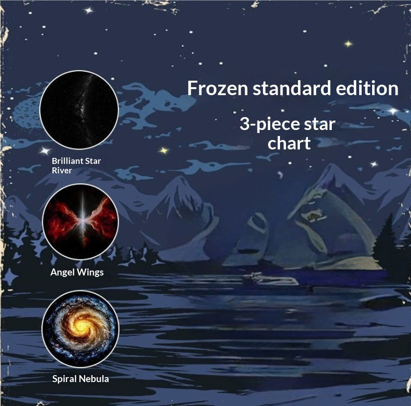 Touch Control Star Projector Night Light with 300 Lumens