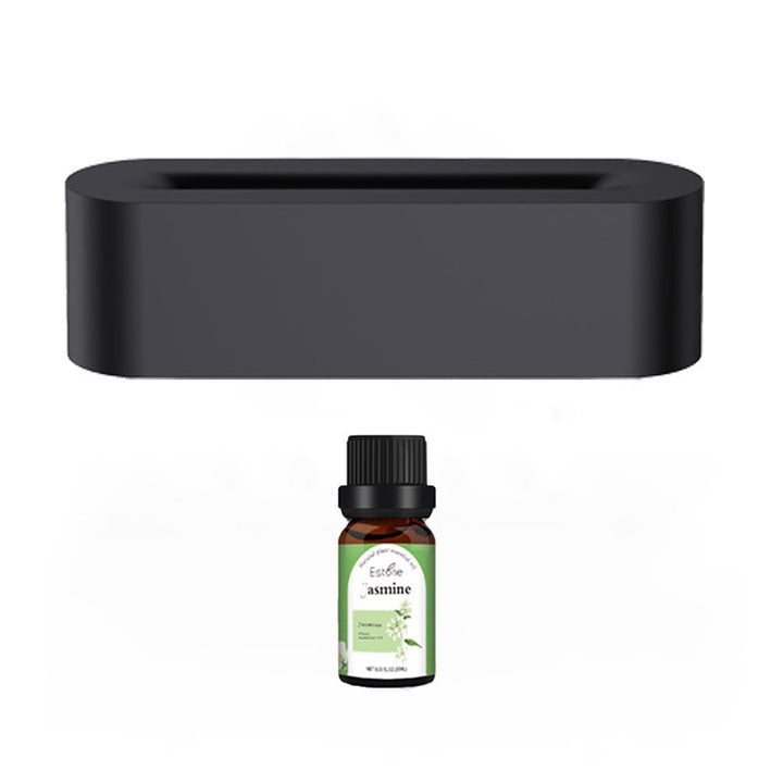 Flame Aroma Diffuser With 10ml Essential Oils, 7 Colour Light