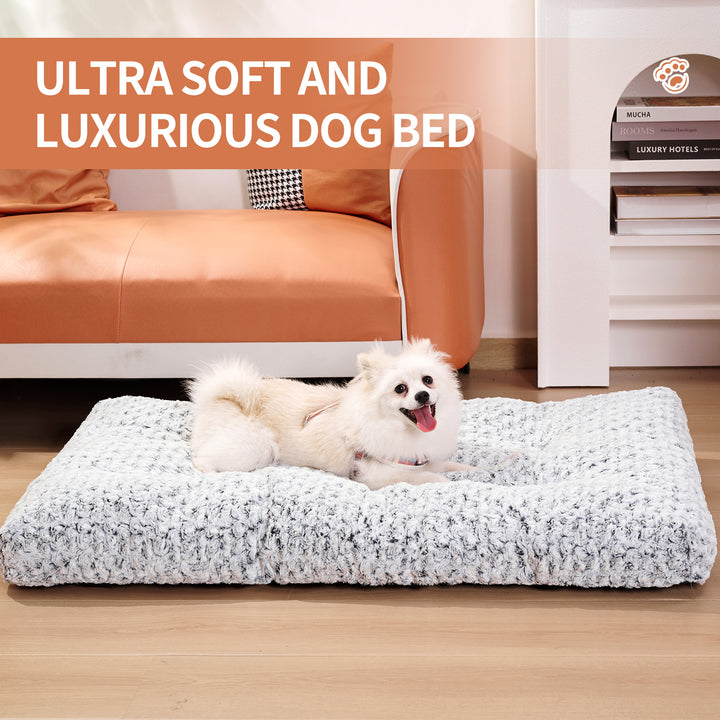 Thickened Rose Velvet Dog Bed Mat, Soft And Washable