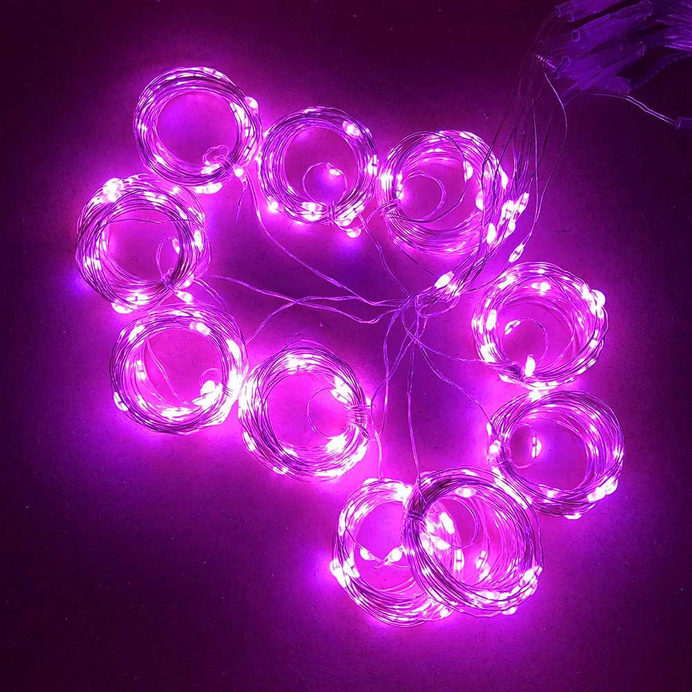 LED Curtain Fairy Lights USB With Remote Control Window