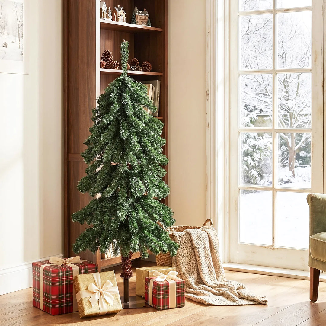 4ft pre-lit cedar Christmas tree with lights