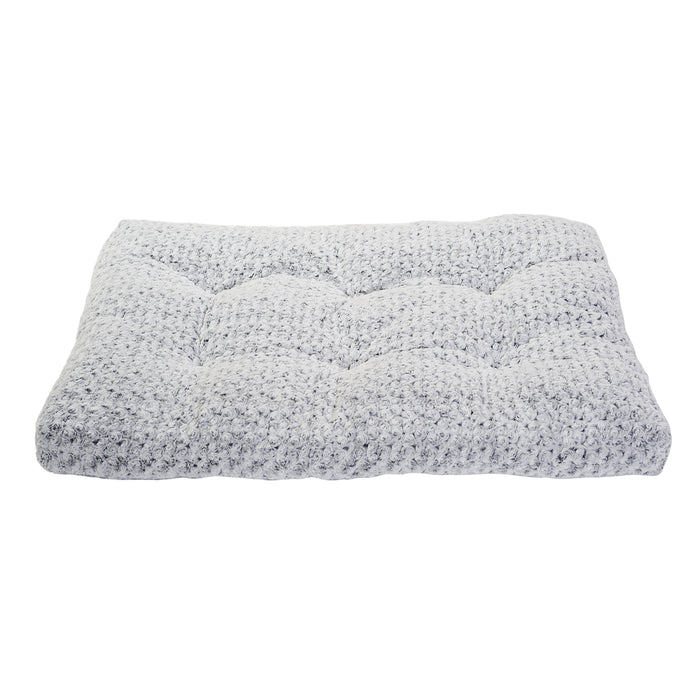 Snugleigh Thick fluffy dog bed in soft velvet, machine washable
