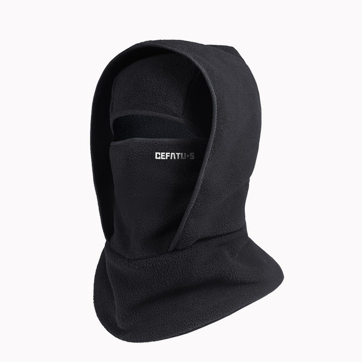 Polar fleece balaclava with eye opening