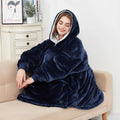 Snugleigh™ USB Heated Blanket Hoodie in Soft Flannel
