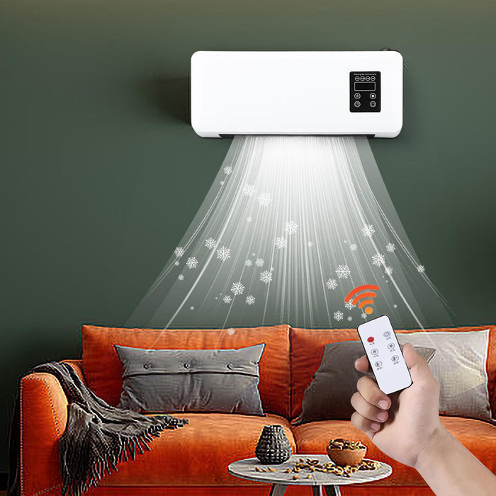 Snugleigh Wall Fan Heater with Cool Fan Mode and Towel Rail