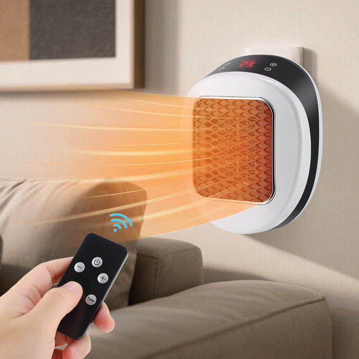 Snugleigh Plug-In Socket Heater 600W with Thermostat and Remote
