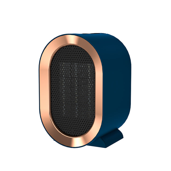 Small ceramic desk fan heater