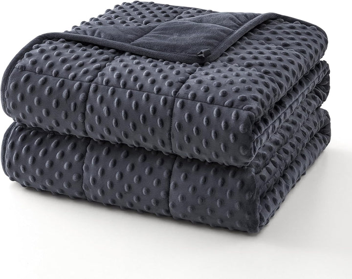 Cosy Comfort Dots Weighted Blanket - Cooling Microfibre Comfort Layer
