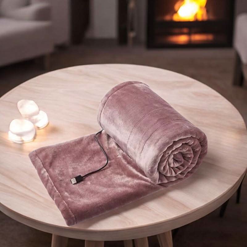 Portable USB Electric Heated Blanket with 3 Settings