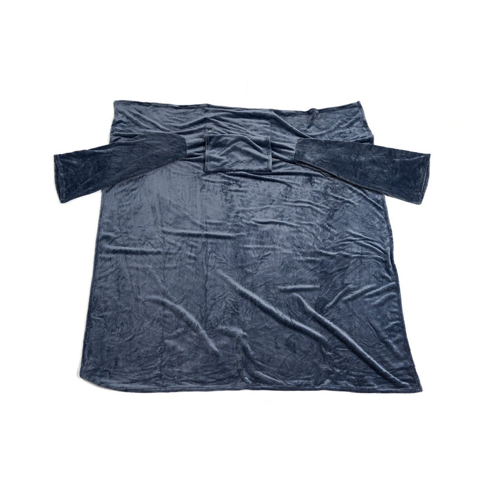 Snugleigh™ Heated Wearable Blanket with Sleeves & Chest Heat Panel