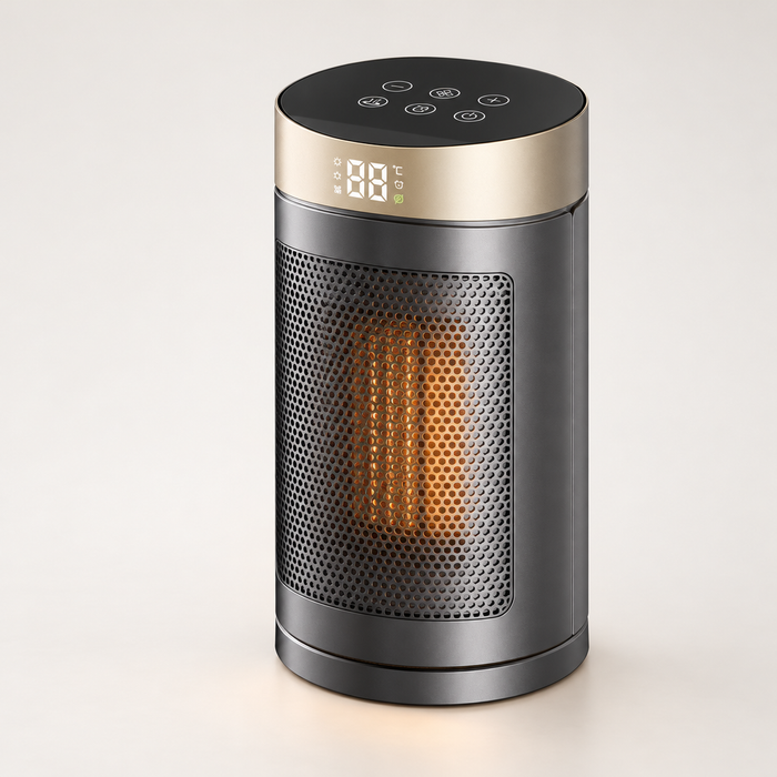Snugleigh Compact Plug-In Wall Heater with Remote and 12-Hour Timer