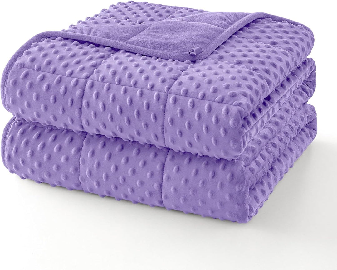 Cosy Comfort Dots Weighted Blanket - Cooling Microfibre Comfort Layer