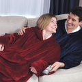 Snugleigh™ Fleece-Lined Blanket Jumper with Giant Hood and Front Pocket